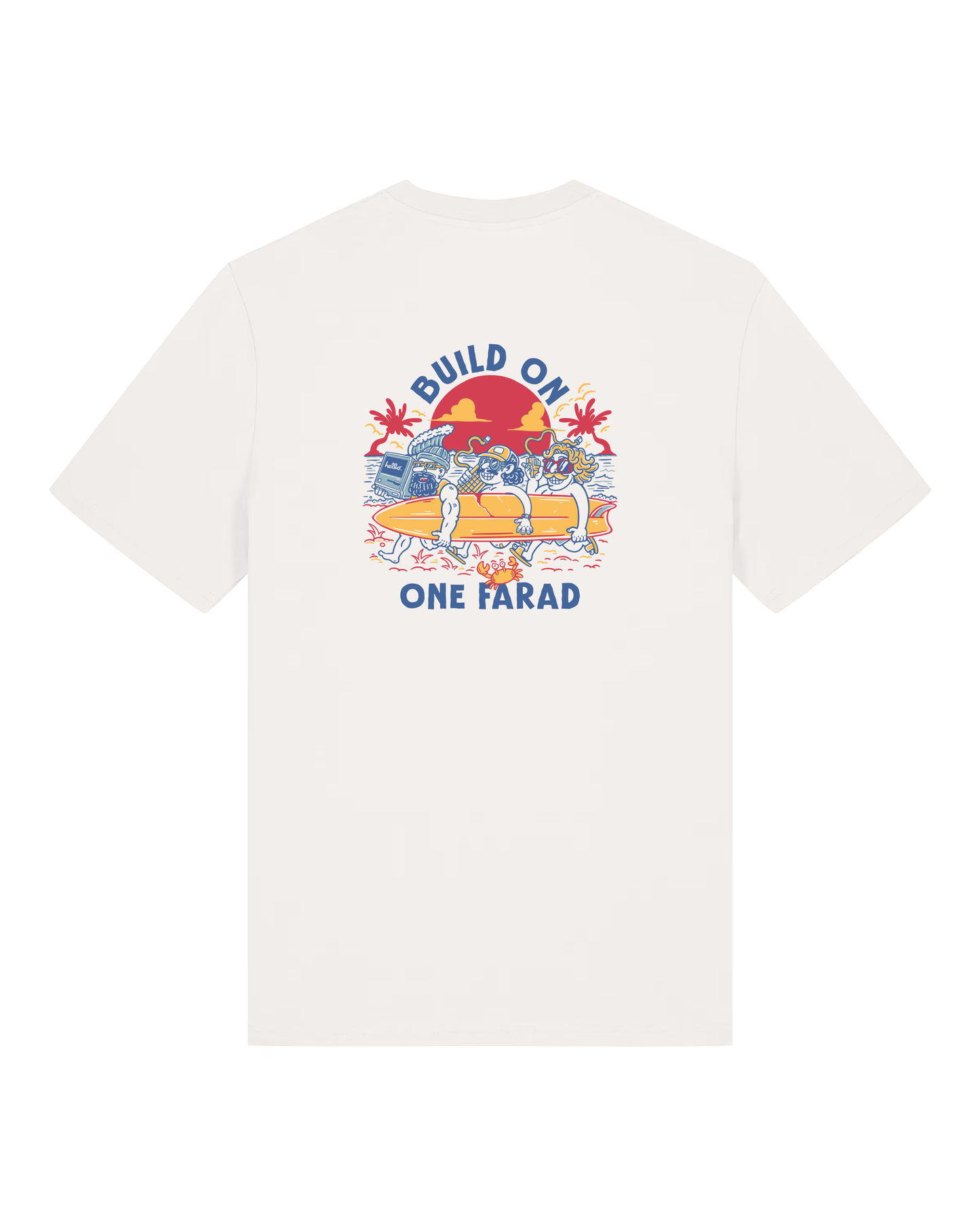 Beach T-shirt - Bianca