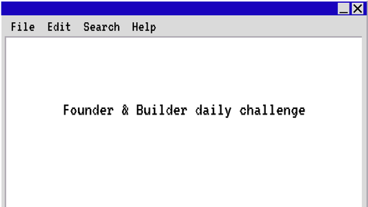 Building something means carrying things
