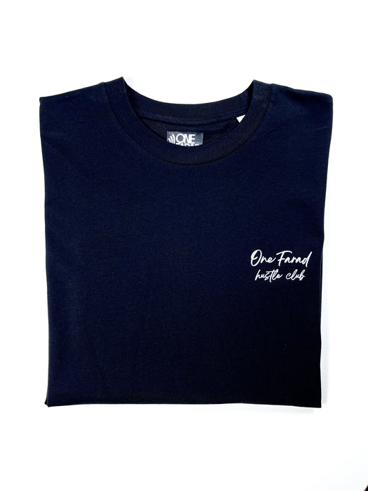 Maglietta Hustle Club - Bianca