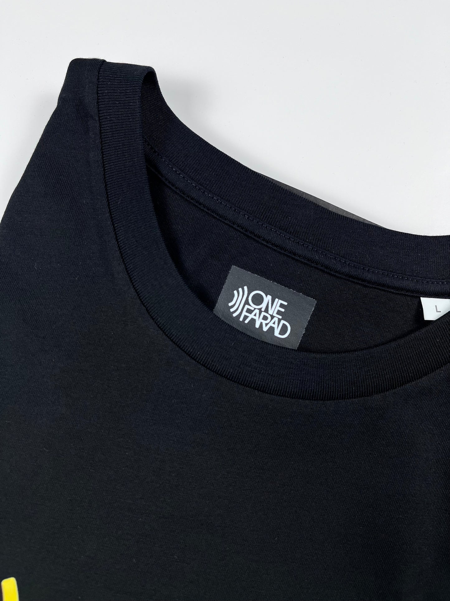 Logo T-shirt Black - Yellow Logo