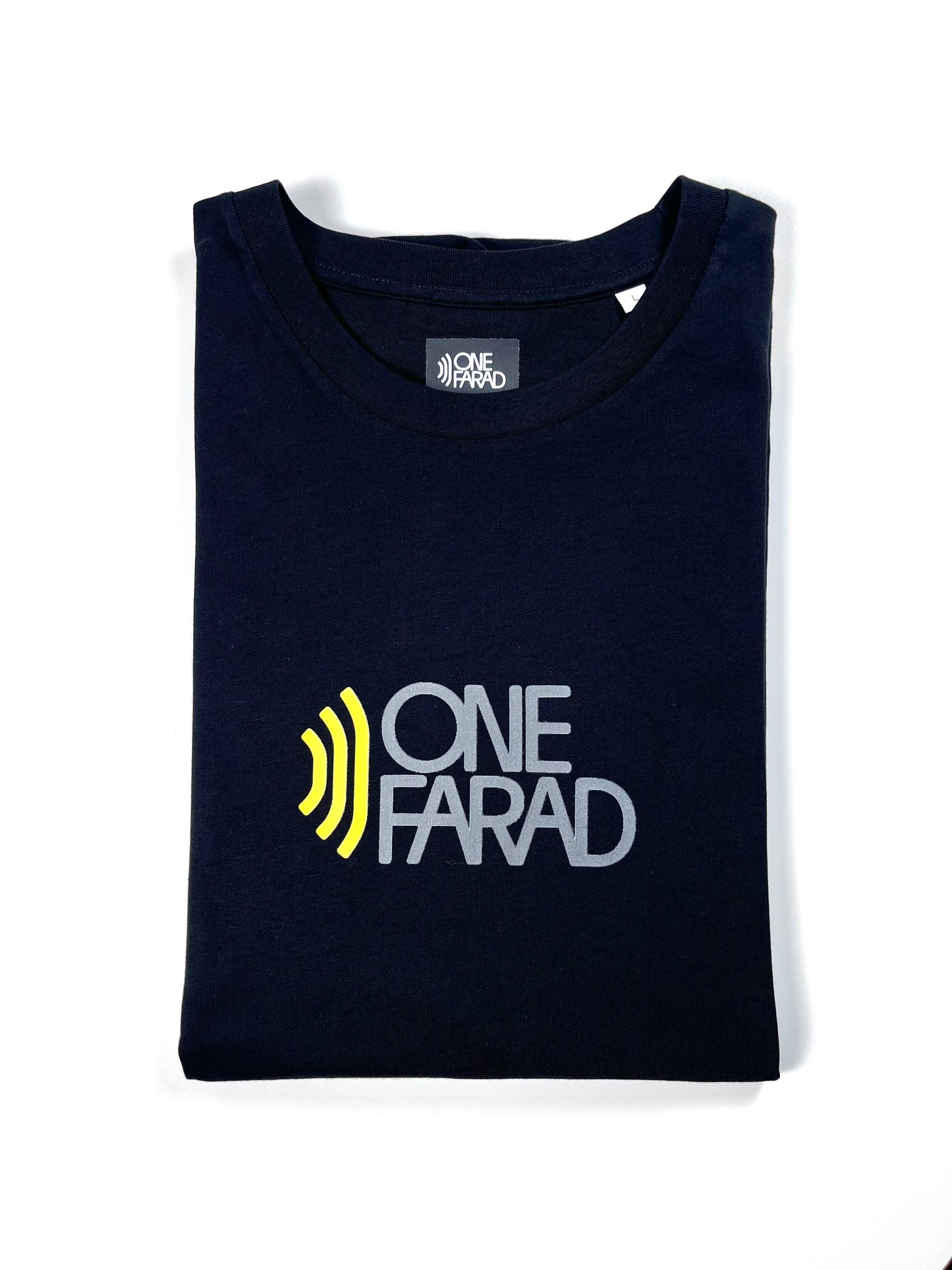 Logo T-shirt Black - Yellow Logo