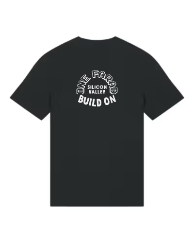 Build On Silicon Valley T-shirt - Black
