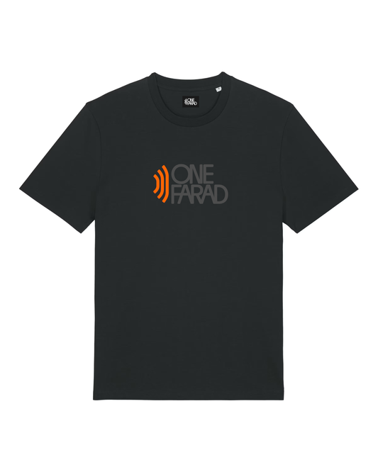 Logo T-shirt Black - Orange Logo