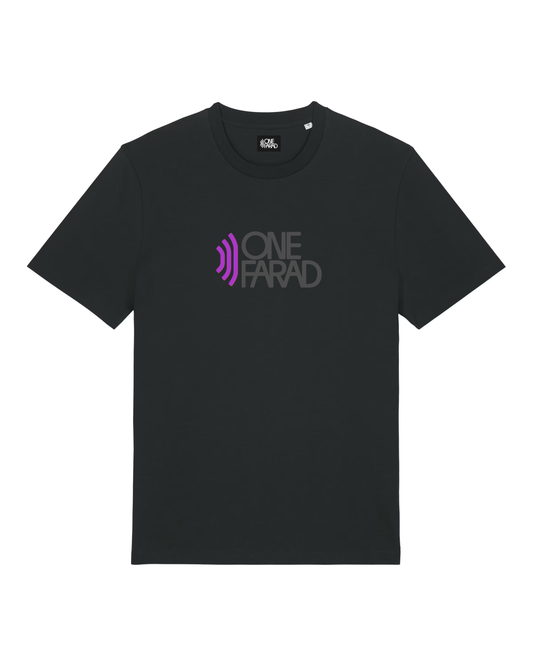 Logo T-shirt Black - Purple Logo