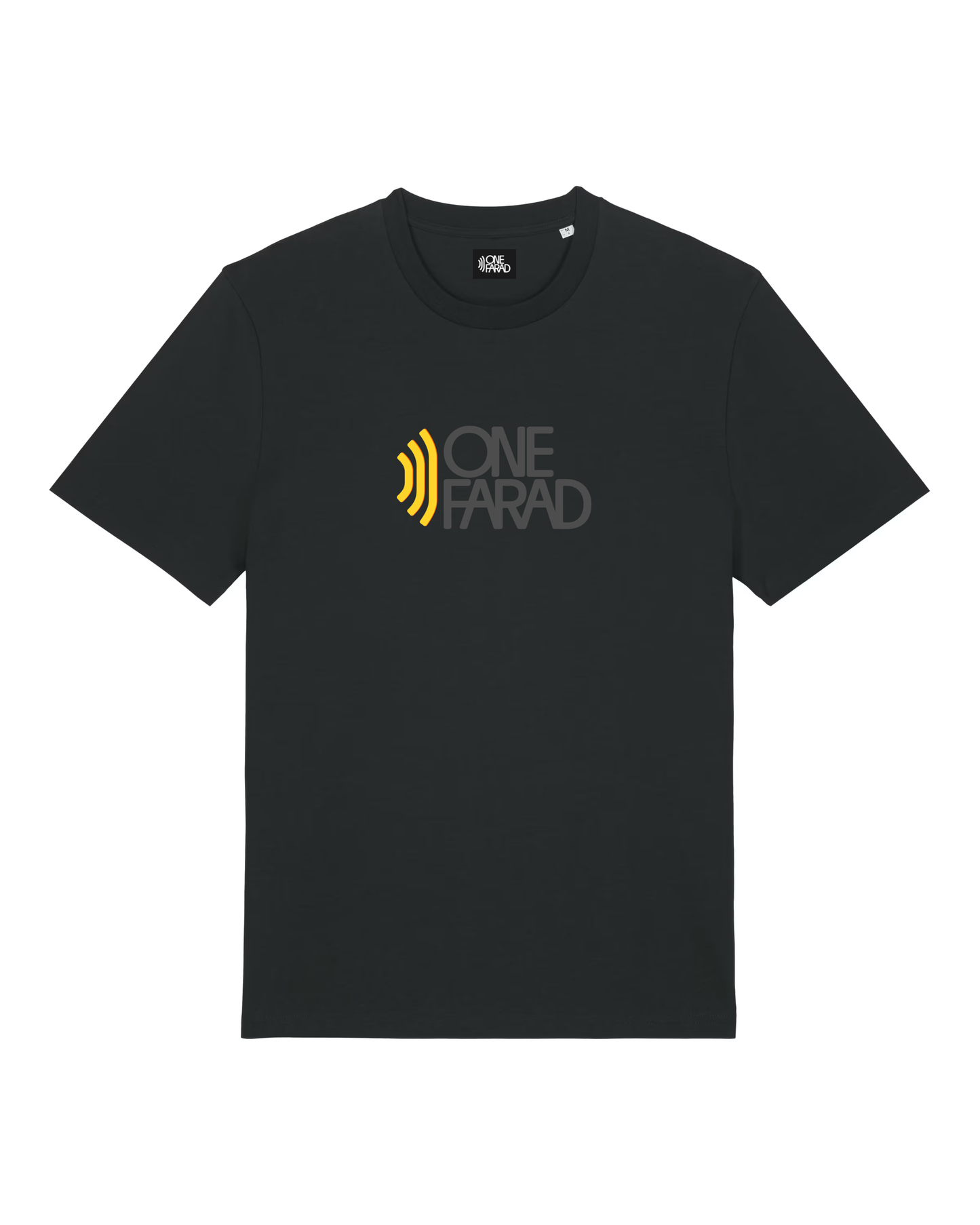 Logo T-shirt Black - Yellow Logo