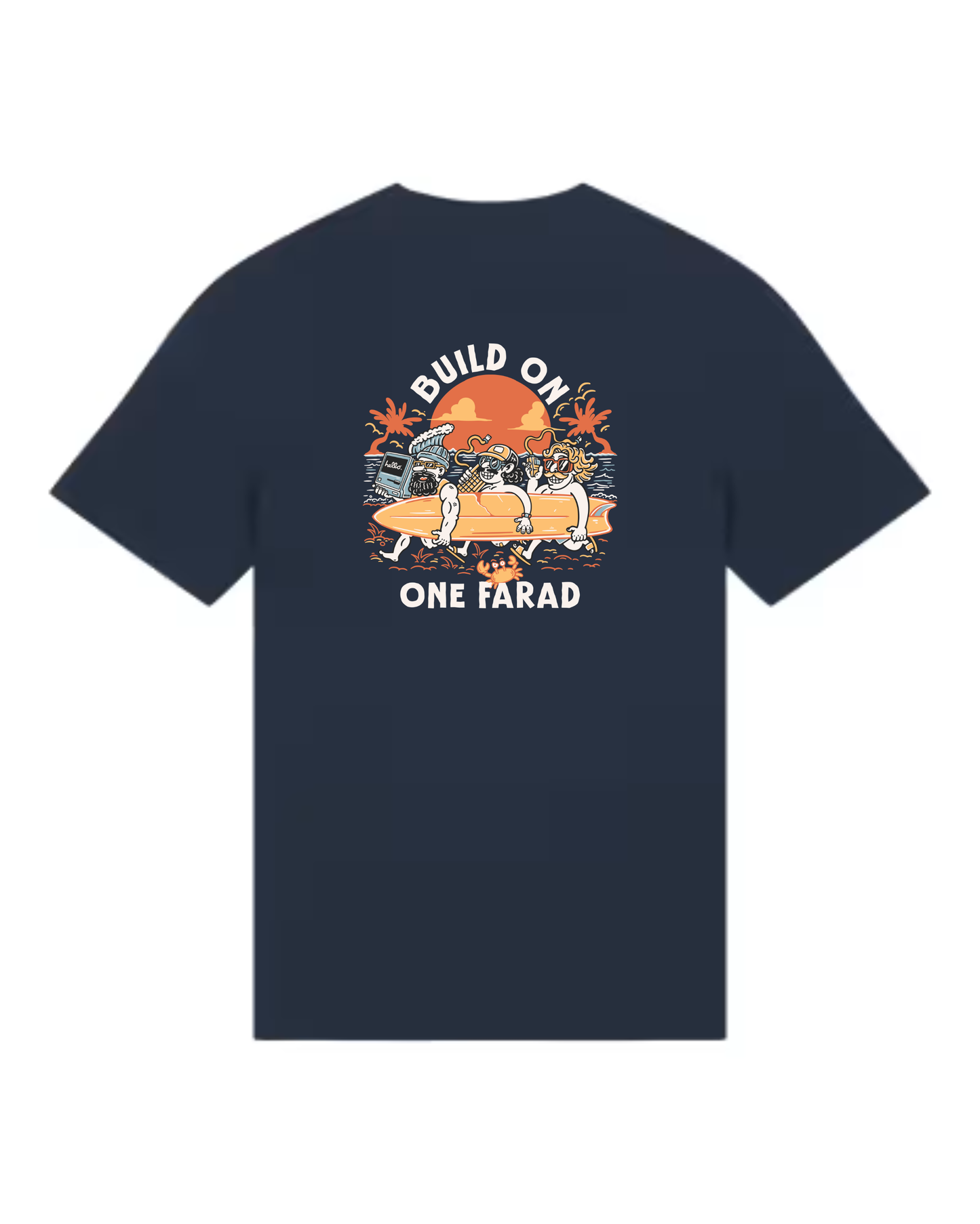 Beach Team T-shirt - Blue