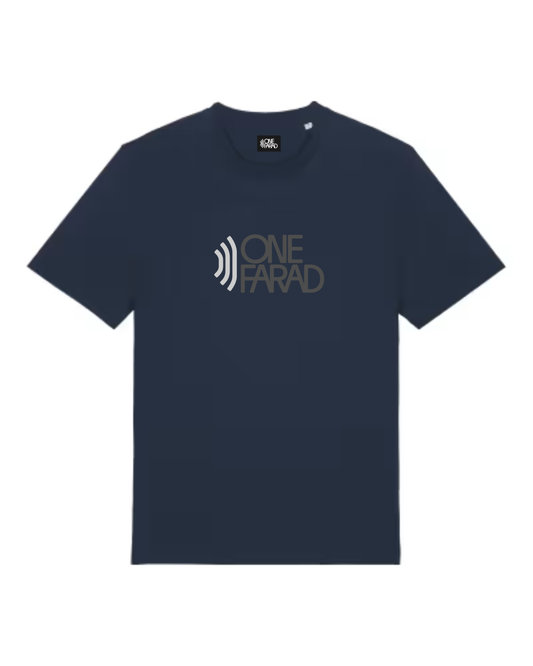Logo T-shirt Blue - Grey Logo