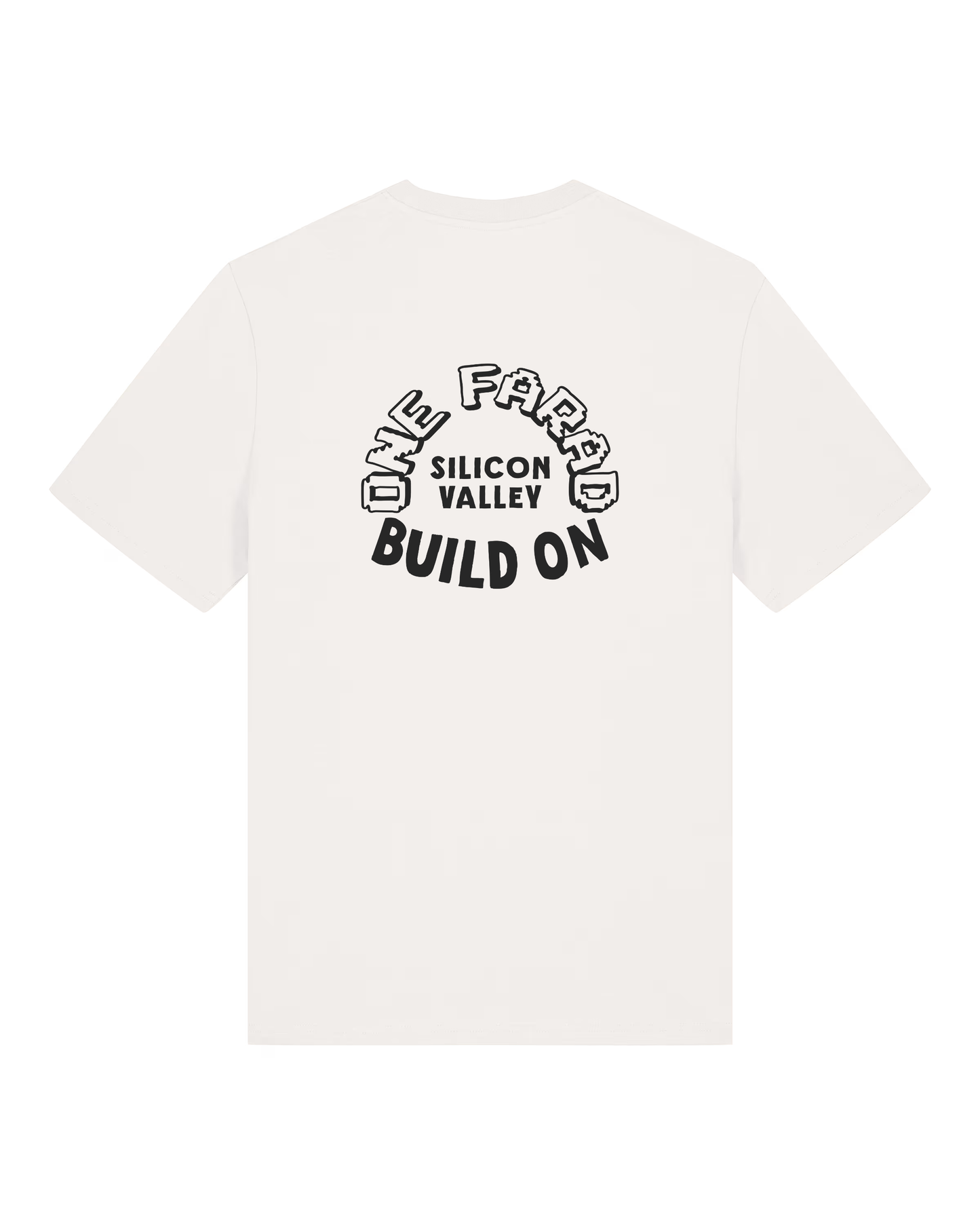 Build On Silicon Valley T-shirt - White